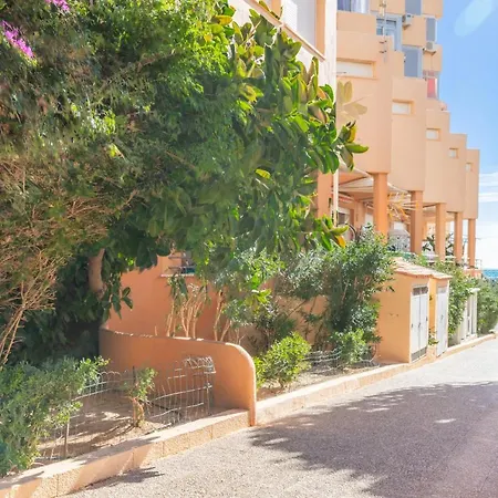 Calpe Primera Linea Con Piscina Lägenhet *